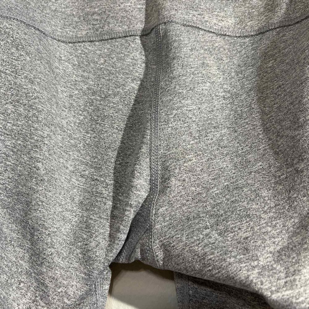 Firm Abs High Waisted Gray Power Gym‎ Shorts Double Side Pockets Women's Size XL - Picture 6 of 7